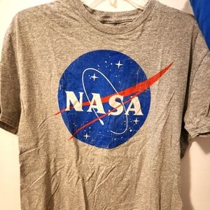 Women's Large Gray NASA T-shirt
